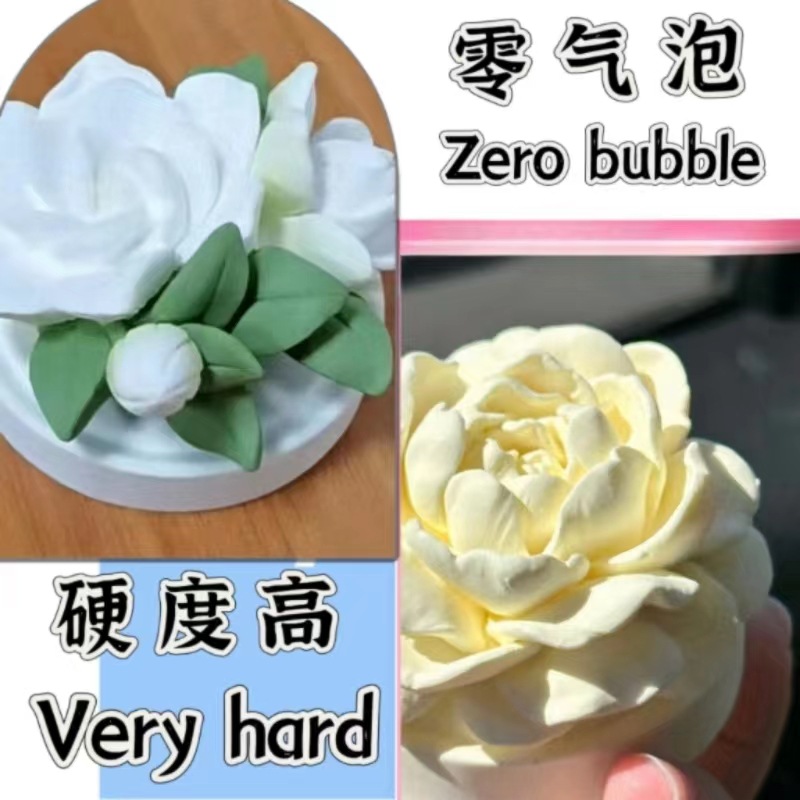 Super-hard and super-white porcelain-like gypsum powder, 2400 mesh high-density bubble-free gypsum powder, good fluidity gypsum powder details Picture