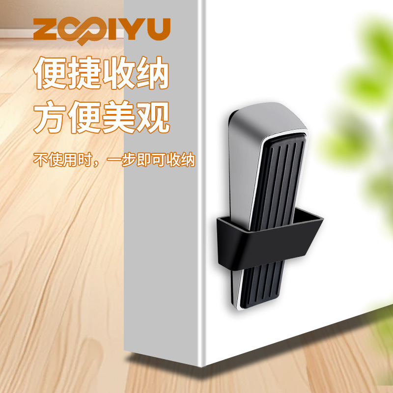 No need to install mobile door stoppers, safety windproof door stops, no need to drill holes, household door stoppers Application Scenario