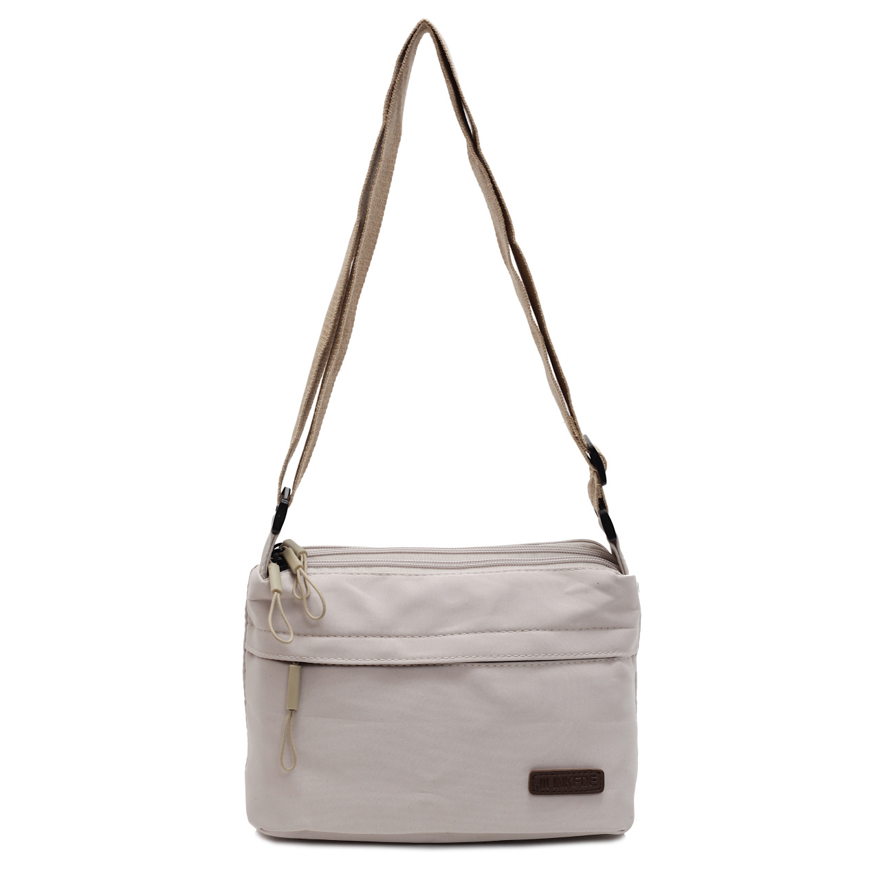 A new, water-resistant, lightweight and fashionable single-shoulder bag made of nylon fabric for women, a multi-layered crossbody bag and a casual bag that is selling well across borders Item Picture