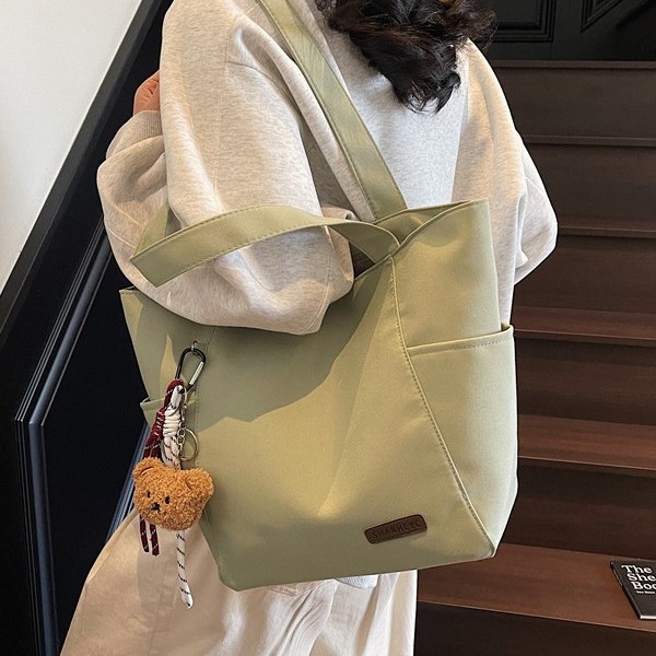 New 2025 Large Tote bag, versatile, multi-pocket, large-capacity women's bag, multi-functional women's bag, simple single-shoulder armpit bag full figure