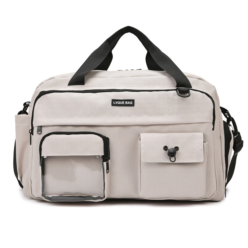 Short-distance travel bags, large-capacity dry-wet separated swimming and fitness sports bags, portable hand-held crossbody luggage storage bags Item Picture
