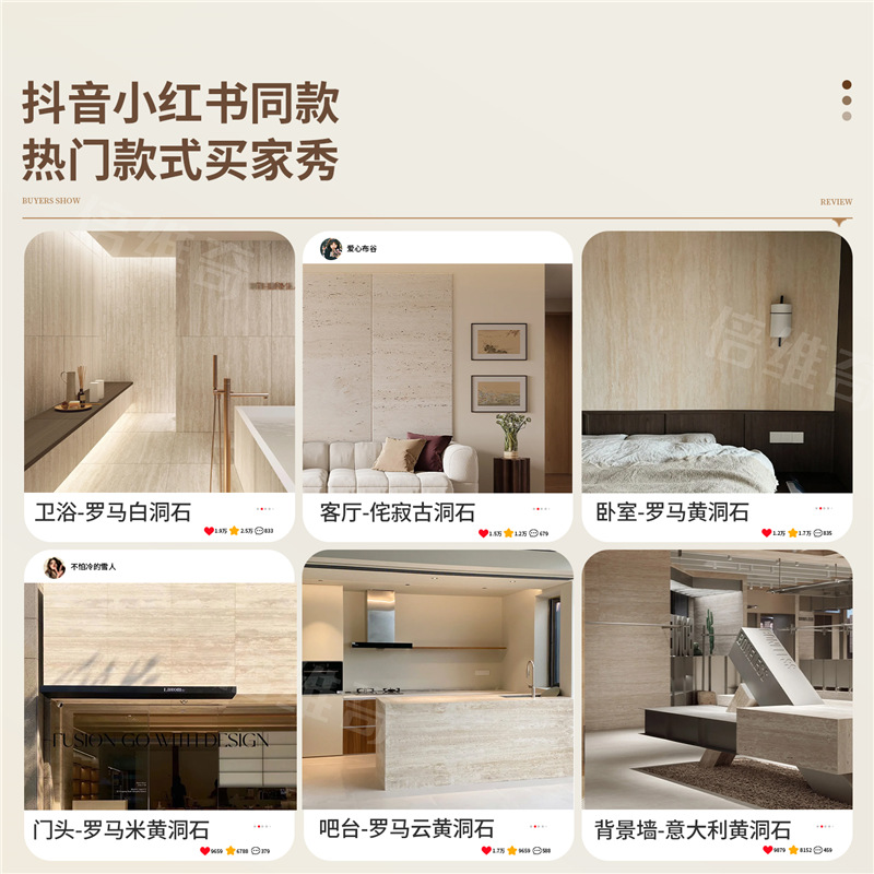 Soft Roman travertine decorative panels, soft stone, flexible stone, exterior wall tiles, soft porcelain, 3d decorative panels, ultra-thin travertine stone slabs details Picture