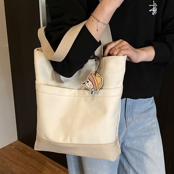 Nylon fabric large bag 2025 Spring New style women's universal large capacity lightweight handbag, street trend single-shoulder bag full figure