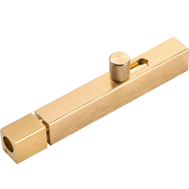 Door lock, no need for drilling, bathroom snap-on fixed, simple lock, toilet door latch, door latch, sliding door latch, door bolt Item Picture