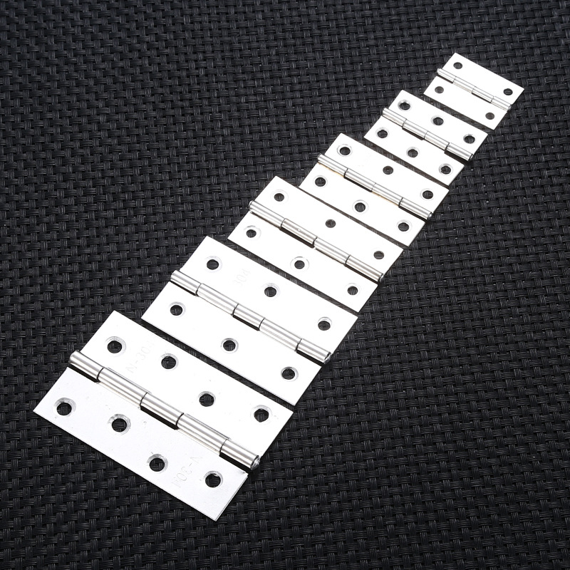 Stainless steel casement small hinges for doors and Windows, 1.5-4-inch small hinges, small hinges for cabinet doors, computer cases and wooden doors details Picture