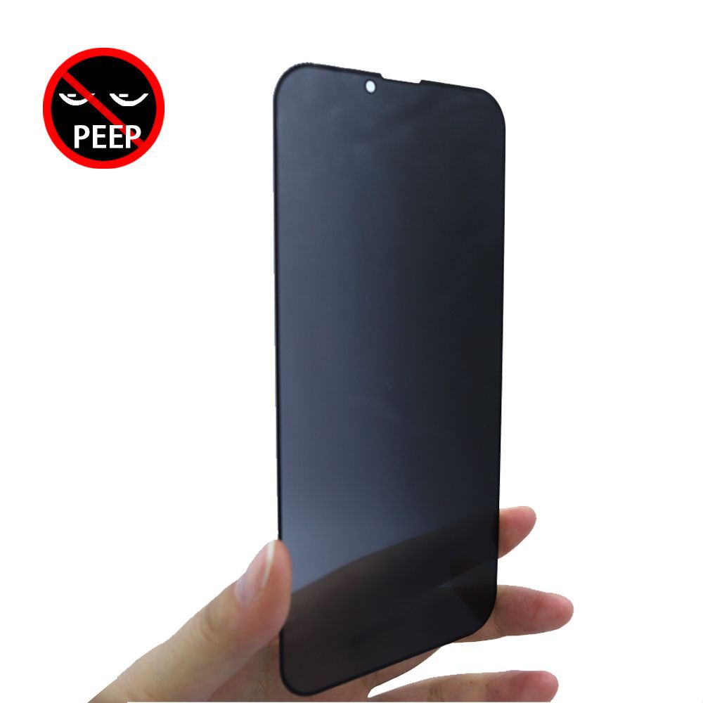 Suitable for Apple 16pro tempered glass film, 15promax anti-peeping tempered glass film, iPhone13 anti-peeping film X mobile phone film Item Picture