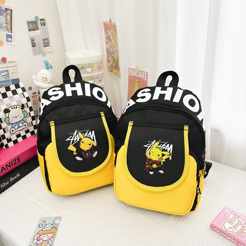 Cross-border cartoon backpacks for girls, casual, fashionable, durable and cute. Backpacks for boys' outings and kindergarten schoolbags Specification drawing