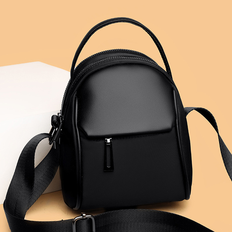 Simple and versatile small handbag, women's bag, small and fashionable phone bag, crossbody bag, simple and color-blocking versatile small bag, single-shoulder Specification drawing