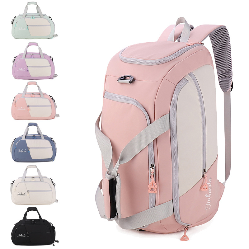Wholesale of large-capacity travel backpacks, portable clothing bags for going out, small luggage bags for boarding and business trips full figure