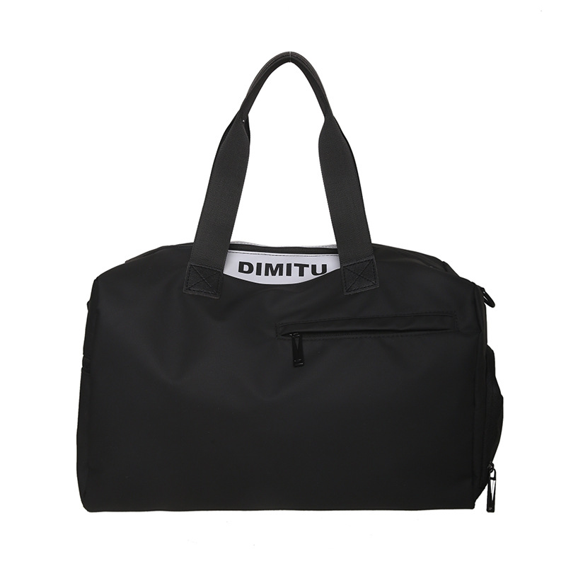 Fashionable, simple and large-capacity travel handbag, dry-wet separated swimming and fitness bag, trendy and lightweight carry-on luggage bag Item Picture