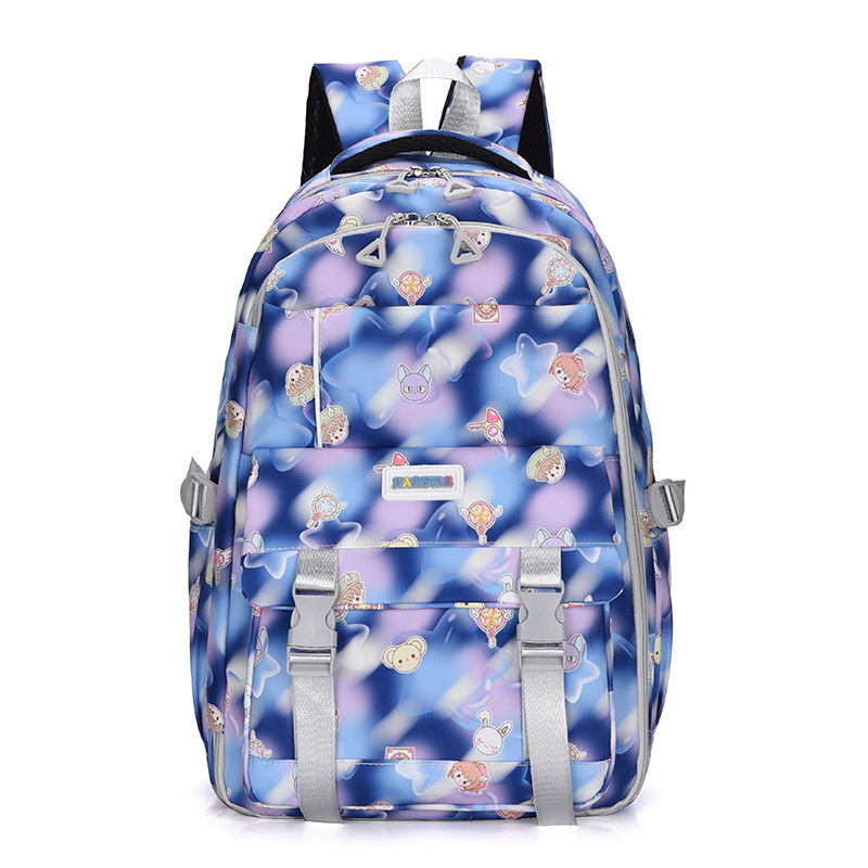 New series of refrigerator doors for foreign trade, schoolbags for primary and secondary school students, girls' high school students, multi-functional backpacks with high appearance standards, and large-capacity backpacks details Picture
