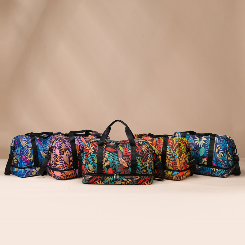 Fitness bags, women's dry and wet separation training exercise backpacks, men's hand luggage, short travel bags, large-capacity swimming bags Application Scenario