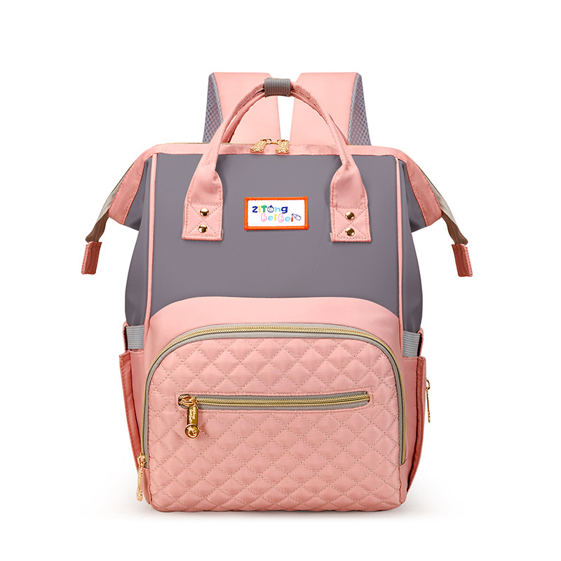 The new 2024 autumn and winter multi-functional large-capacity double-shoulder mummy bag for young mothers is convenient for going out and a mother and baby backpack Item Picture