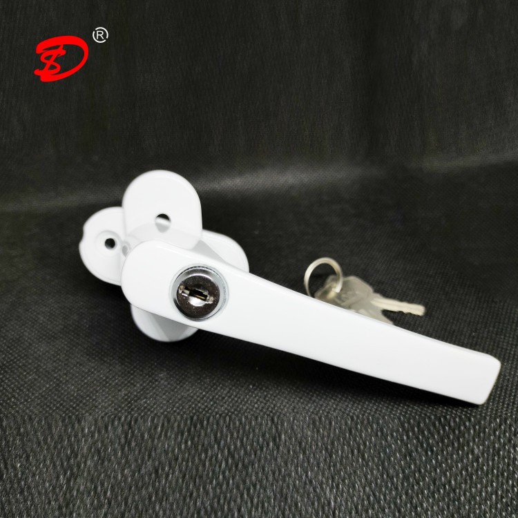 Aluminum alloy plastic steel casement window handle with key, children's safety door and window lock handle, inner and outer opening transmission handle Application Scenario