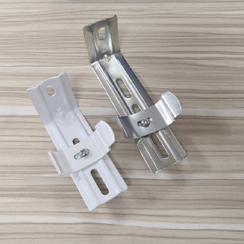 Cross-border recommendation: Vertical curtain 127 original color seven-character code set with top code screw fixed installation code accessory Specification drawing