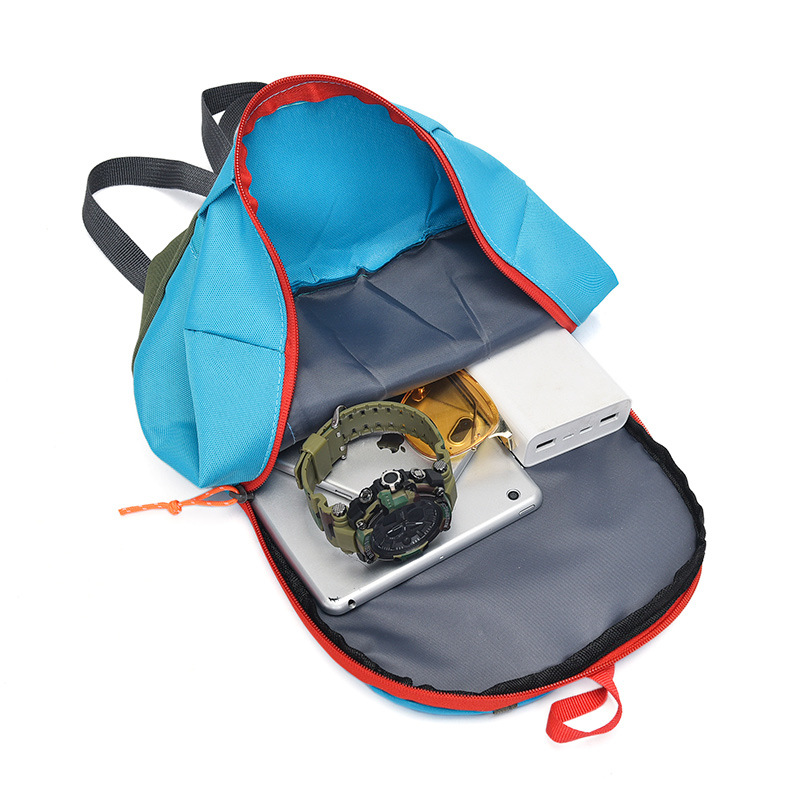 Cross-border lightweight outdoor sports backpack, simple travel men's and women's hiking bag, swimming and fitness bag, can be printed with LOGO Application Scenario
