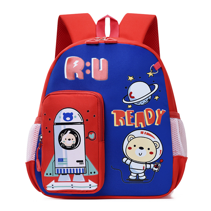 Cross-border kindergarten middle and senior class schoolbags, cute girls' ultra-lightweight backpacks, boys' backpacks for reducing burden and protecting the spine Item Picture