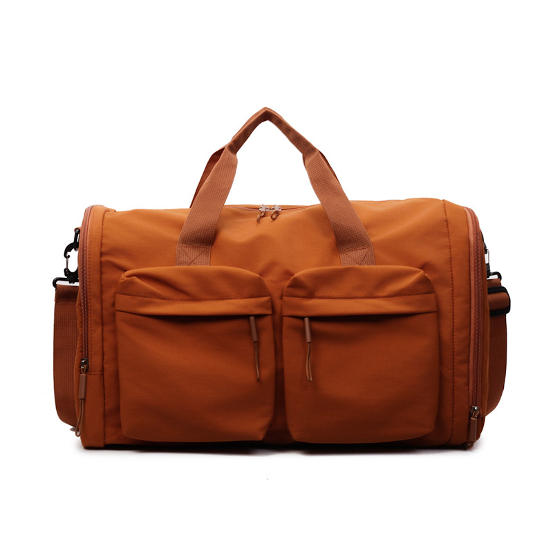 Large-capacity hand-held travel bags for men and women, long and short trips, business trips, sports bags, storage luggage bags, shoulder bags Item Picture