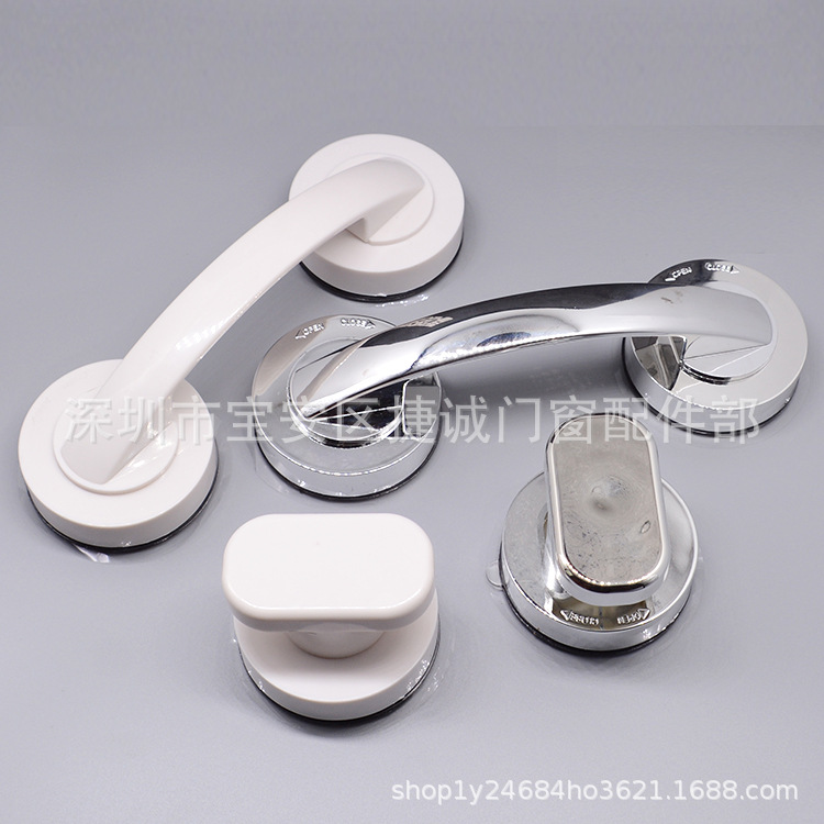 Glass door small handle, no need for drilling, adhesive handle, powerful suction cup, labor-saving, cabinet, refrigerator, sliding furniture handle Application Scenario