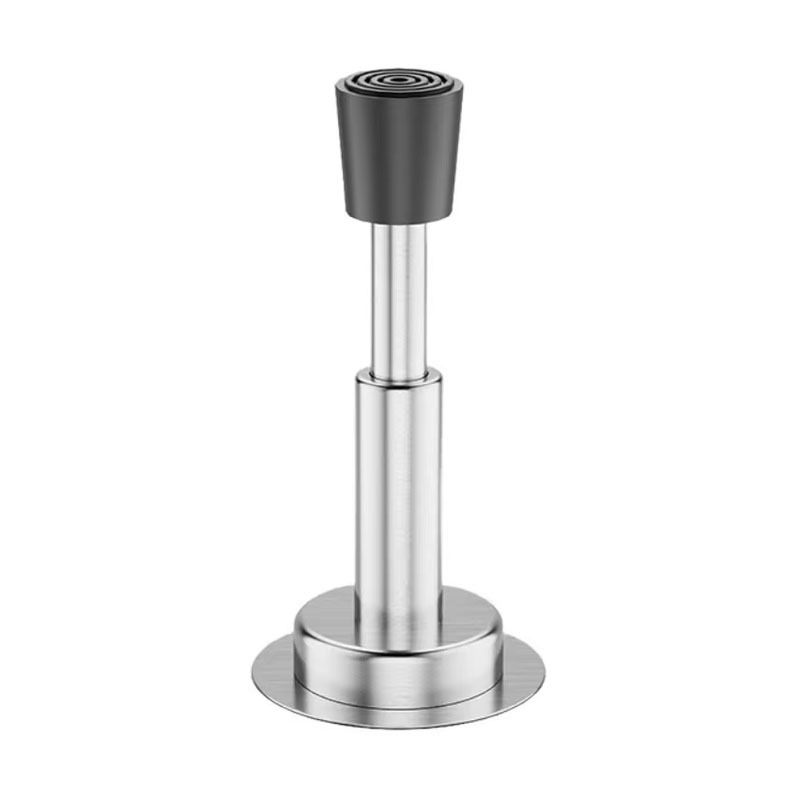 Hydraulic buffer door top, no need for drilling, bathroom glass door, telescopic stainless steel anti-collision silent door stop Item Picture