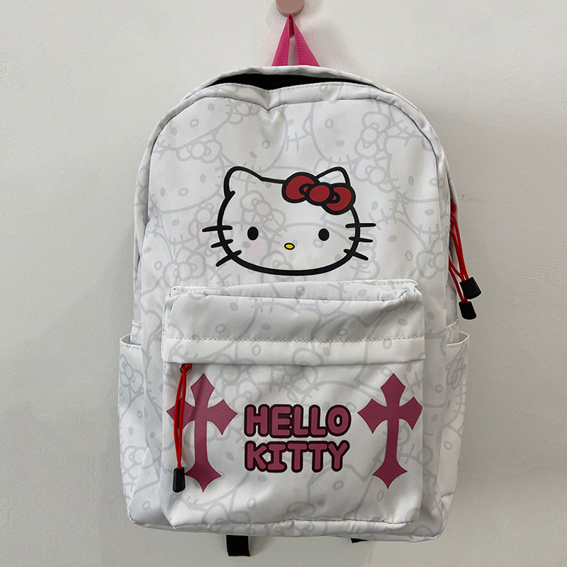 New cute and niche backpack, high school student printed schoolbag, large-capacity, lightweight and girlish bag Application Scenario
