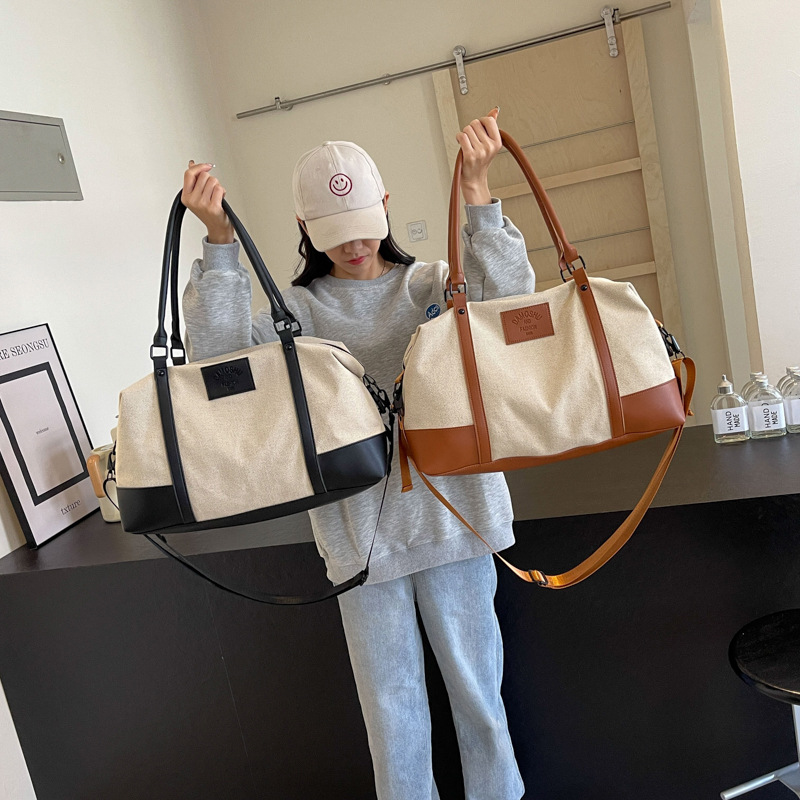 2025 New hand-held travel bag for men and women, lightweight short-distance business trip luggage bag, large-capacity sports, yoga and fitness bag Specification drawing