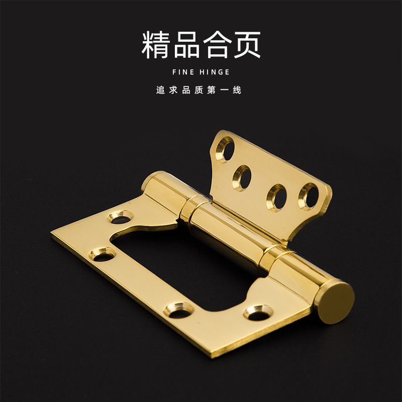 Factory supply of 304 stainless steel 4-inch and 5-inch mother and child hinges, high-end thickened loose-leaf bearing hinges, wooden door hardware Application Scenario