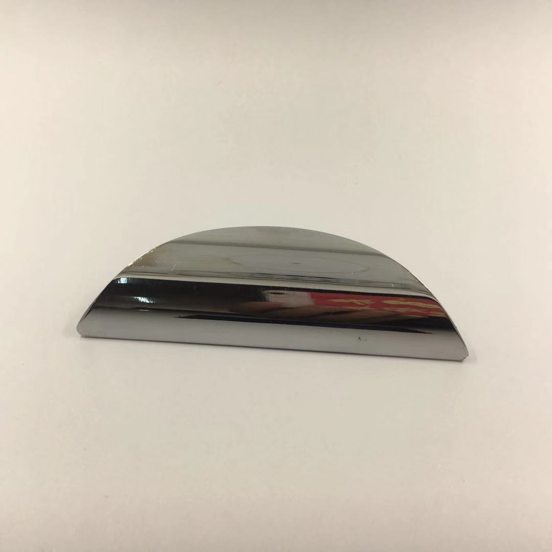 Factory direct sale special offer product: zinc alloy half-moon-shaped white chrome drawer handle, modern and simple style drawer handle Application Scenario