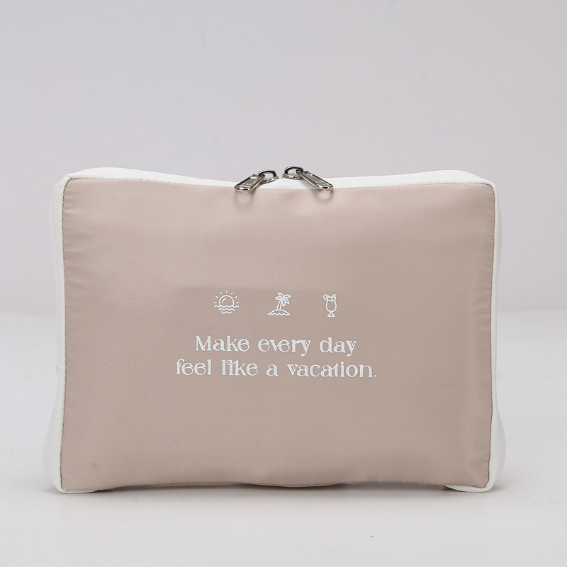 Foldable sports and fitness bag, large-capacity hanging handle travel storage bag, laid-back style lightweight yoga travel bag Specification drawing