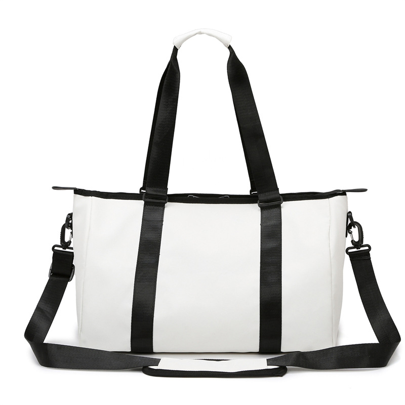 Badminton racket bag, large-capacity women's crossbody sportswear, tennis bag, dry and wet separated hand-held sports and fitness bag details Picture