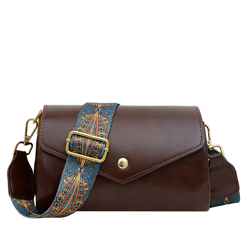 The 2024 new women's crossbody bag is a fashionable multi-layered cylindrical bag with a pu soft leather feel and a large capacity for casual single-shoulder use Item Picture