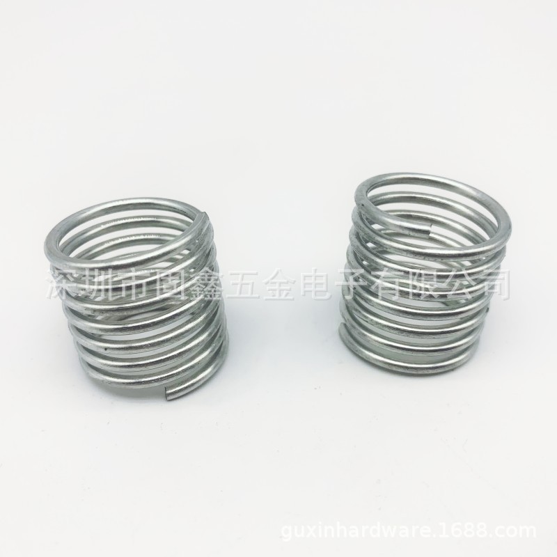 Precision spring processing: CNC computerized spring machine processing, constant force springs, torsion springs, retaining springs, tension springs, clamping springs, and special-shaped springs Specification drawing