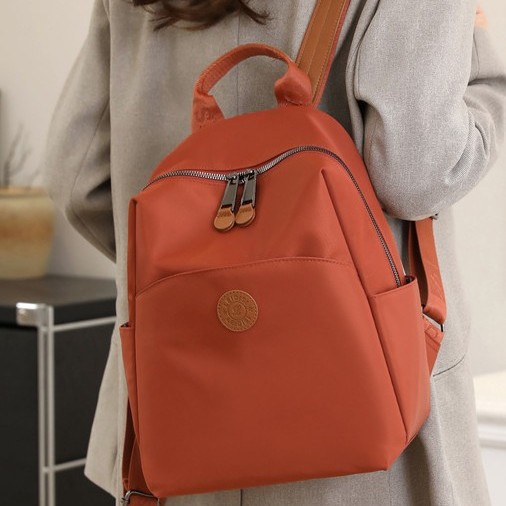 Anti-theft backpack, Korean-style cloth bag backpack, women's school style, multi-functional, trendy, fashionable and versatile commuting backpack Specification drawing