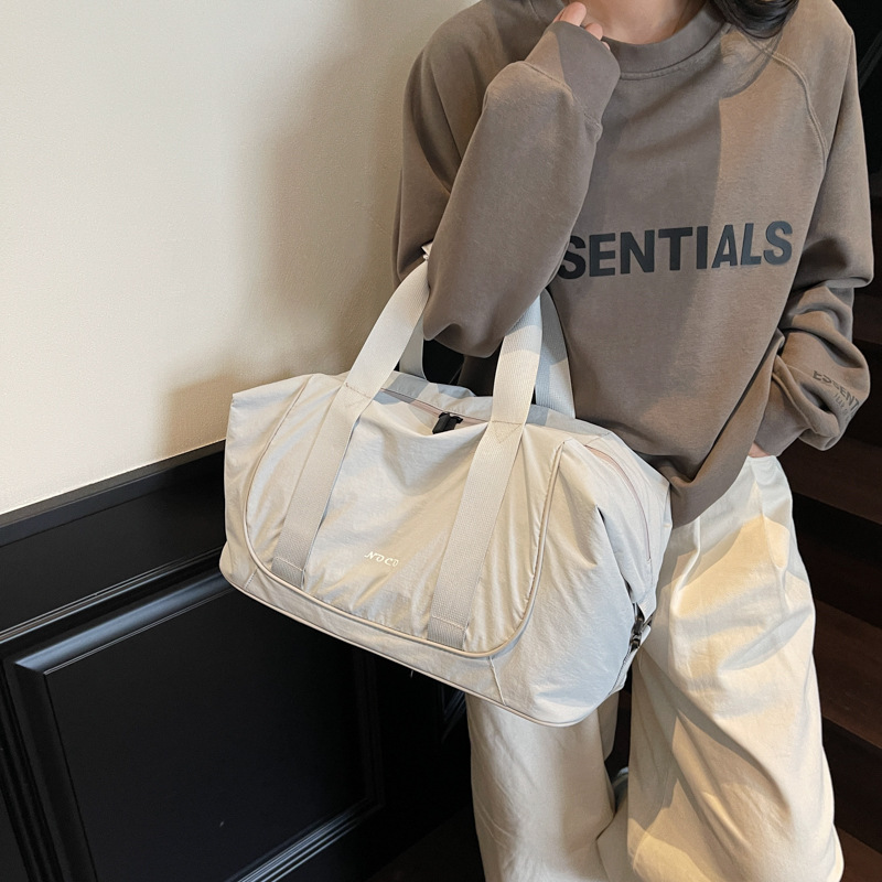 New portable travel bags for women in foreign trade, light, simple and casual swimming training bags, Korean-style outdoor sports and fitness bags Specification drawing
