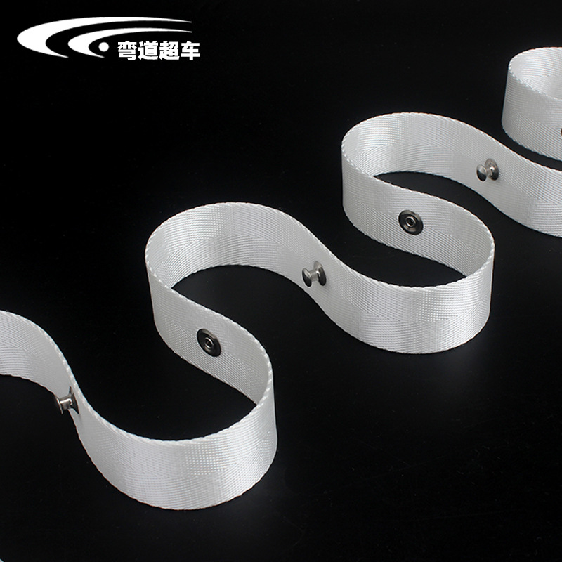 3 cm 1.3MM thickened high-strength silk serpentine curtain fabric, curtain accessories, water wave curtain, curtain accessories, S curtain webbing Specification drawing