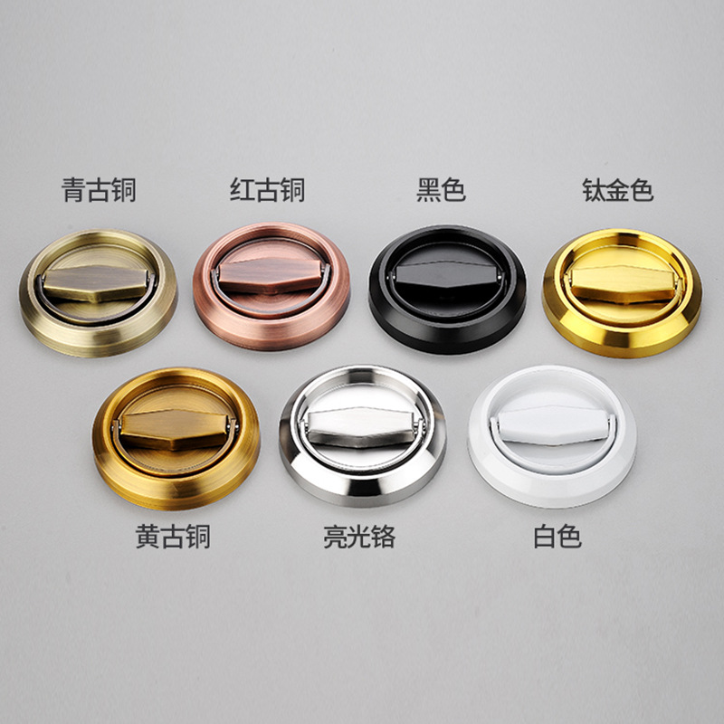304 stainless steel invisible door pull ring lock background wall concealed door concealed door concealed door bolt wooden door handle exposed door handle Application Scenario