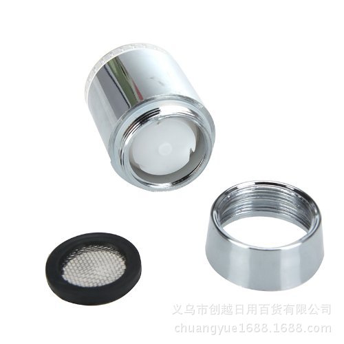 Hot sales in stock: LED light-emitting color-changing faucets, light-emitting faucets with temperature control, seven-color and single-color faucet aerators Item Picture