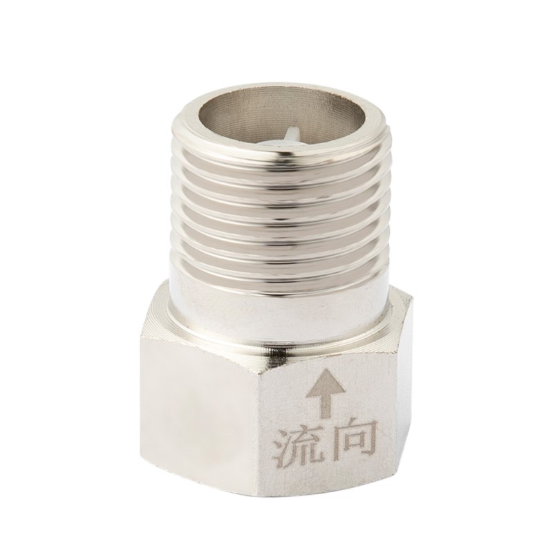 Bathroom one-way toilet check valve, anti-backflow one-way toilet check valve, water heater anti-backflow, all-copper household Item Picture