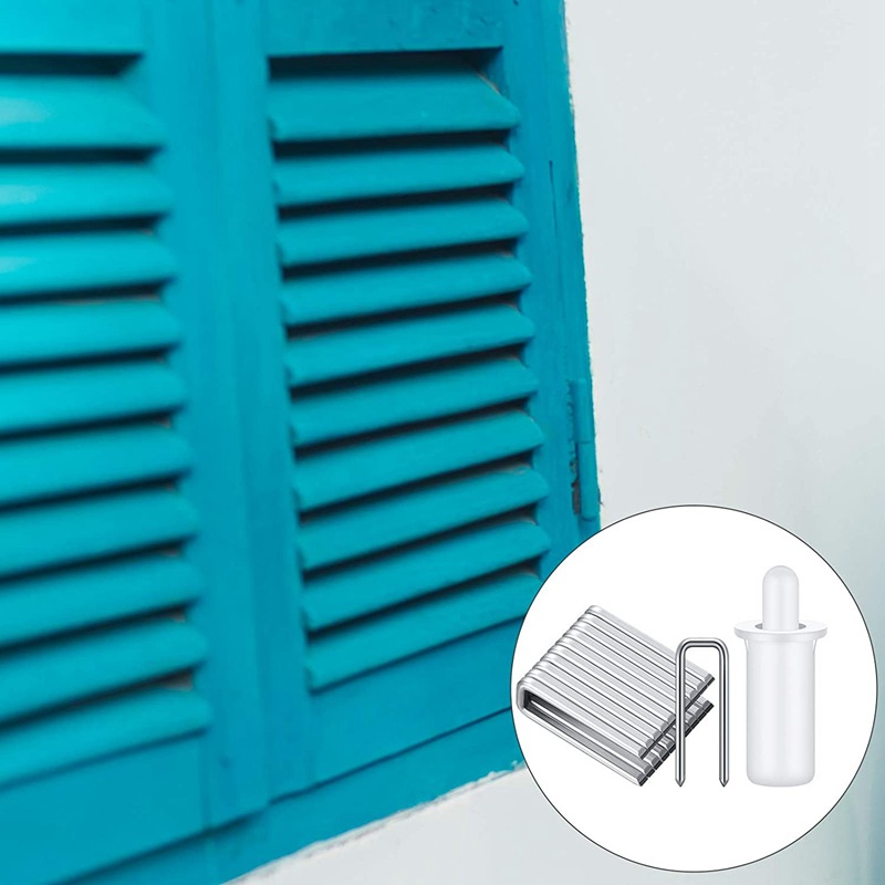 Cross-border retail blinds repair tools: 20 blinds latch, 20 blinds patch nails Item Picture