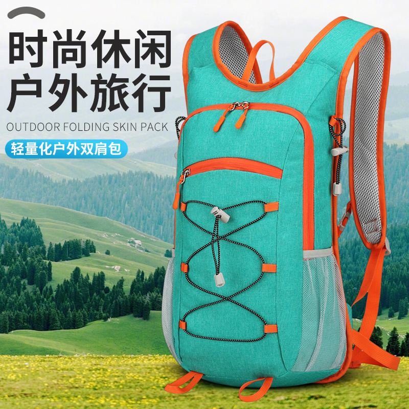 Outdoor hiking bag, large-capacity sports backpack, cycling, camping, hiking, unisex Oxford cloth travel bag full figure