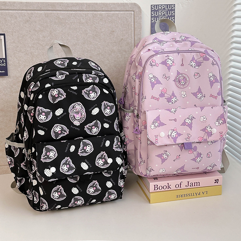 Large-capacity schoolbag for girls, ultra-light for junior high school students, spine support backpack for grades 1-6 of primary school students, and study package for junior high school students full figure