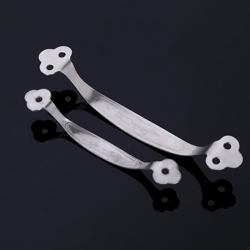 【 Factory Direct Supply 】 Wholesale of 6-inch stainless steel plum blossom-shaped handles, bow-shaped handles, furniture handles and hardware accessories Item Picture