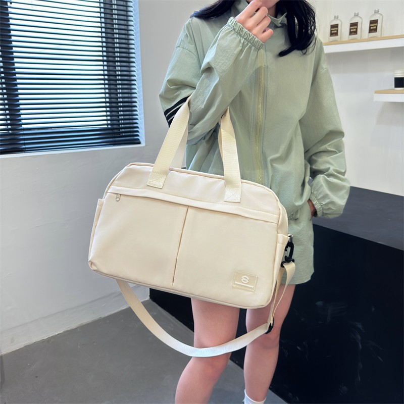 Wholesale of large-capacity dry-wet separation portable travel bags for both men and women, independent shoe compartments and luggage storage bags details Picture