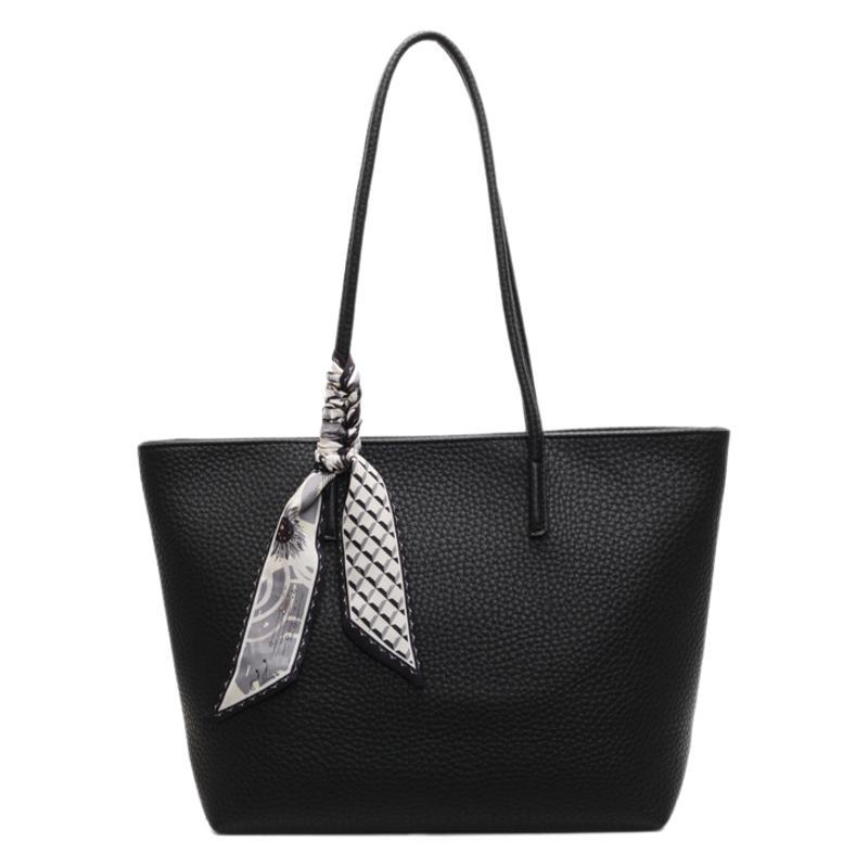 Korean style simple and stylish, versatile large-capacity tote bag for women 2025 new casual commuting, high-end quality single-shoulder bag Item Picture