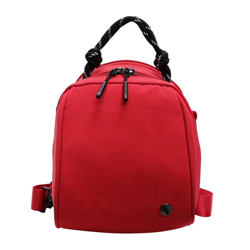 Japanese-style waterproof nylon small shoulder bag, versatile, portable and simple phone bag, fashionable for travel, single-shoulder crossbody bucket small bag Item Picture