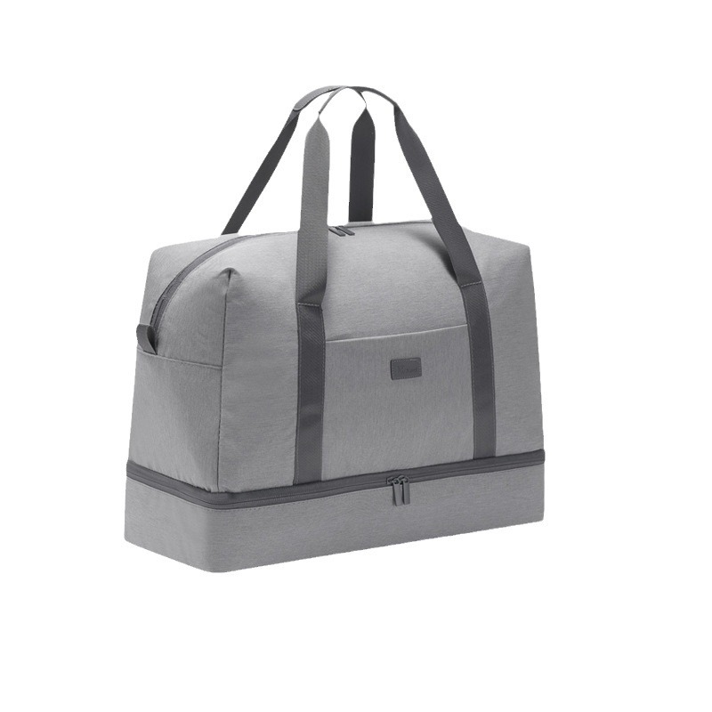 Travel dry and wet separation storage bag, multi-functional large shoe compartment, toiletries bag, high appearance level yoga and fitness exercise bag Specification drawing