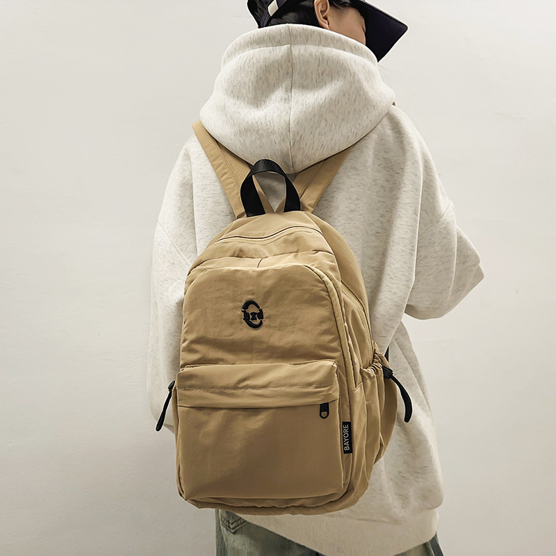 2024 New Men's large-capacity outdoor sports travel backpack, lightweight schoolbag for junior high school, senior high school and college students, women details Picture