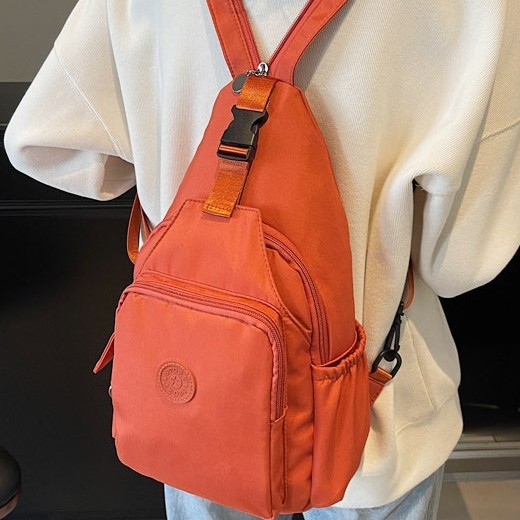 2024 New all-season three-in-one bag, chest bag, shoulder bag, crossbody bag, multi-purpose bag, Oxford fabric multi-layer casual bag Specification drawing