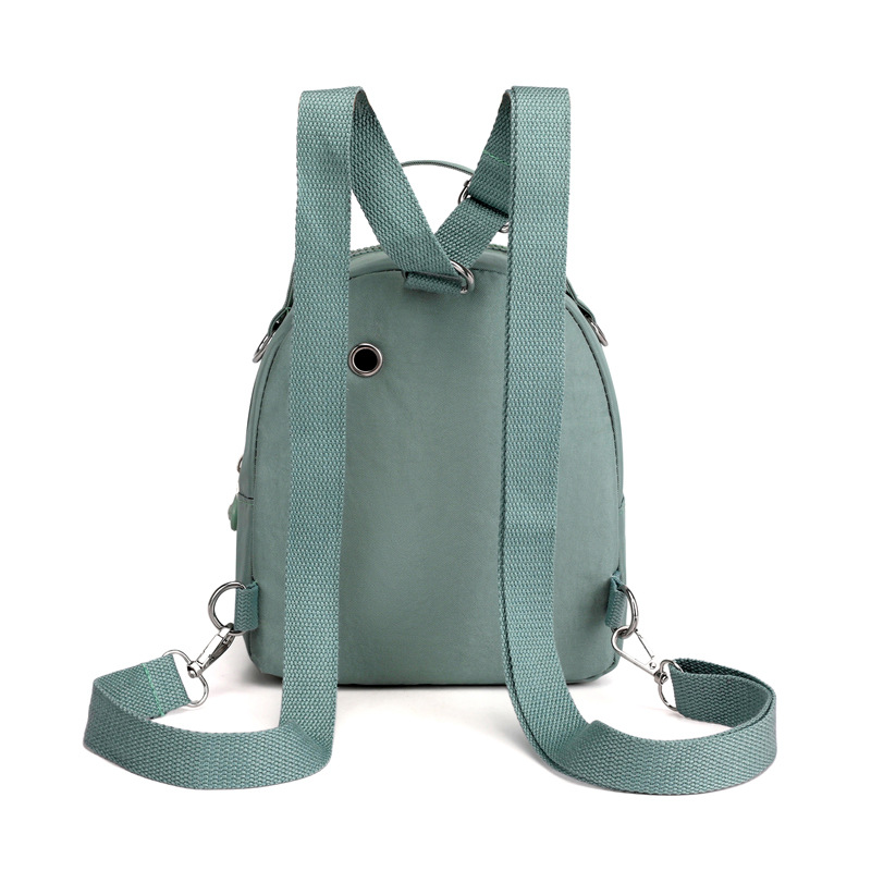【 Physical Hot Sale 】 Women's crossbody mommy single-shoulder bag, a fashionable polyester single-shoulder and double-shoulder dual-purpose bag, simple and versatile Item Picture