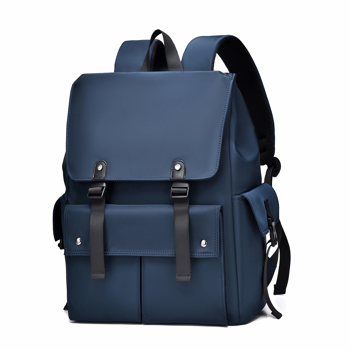 The new casual men's backpack is fashionable and trendy. It features a large-capacity travel backpack and a simple commuting computer bag for work Item Picture